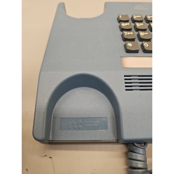 Northern Telecom Harmony Pushbutton Telephone-1983-Blue - Picture 3 of 8